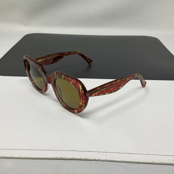 eyebobs Found Her Red Multicolor tinted polarized Big Oversized Sunglasses main image 5
